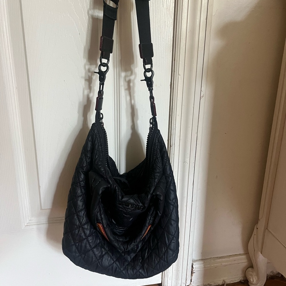 MZ Wallace Black Quilted Bag